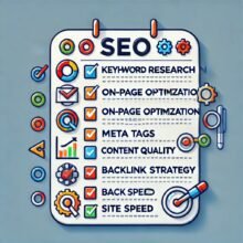 seo checklist